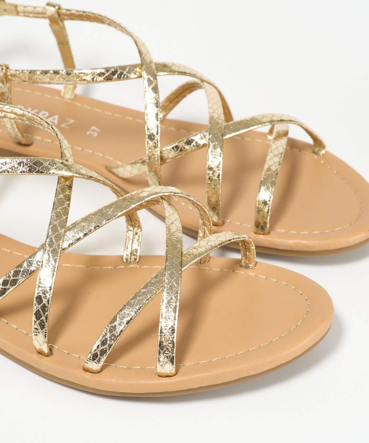 Sandalia plana multitiras image number null